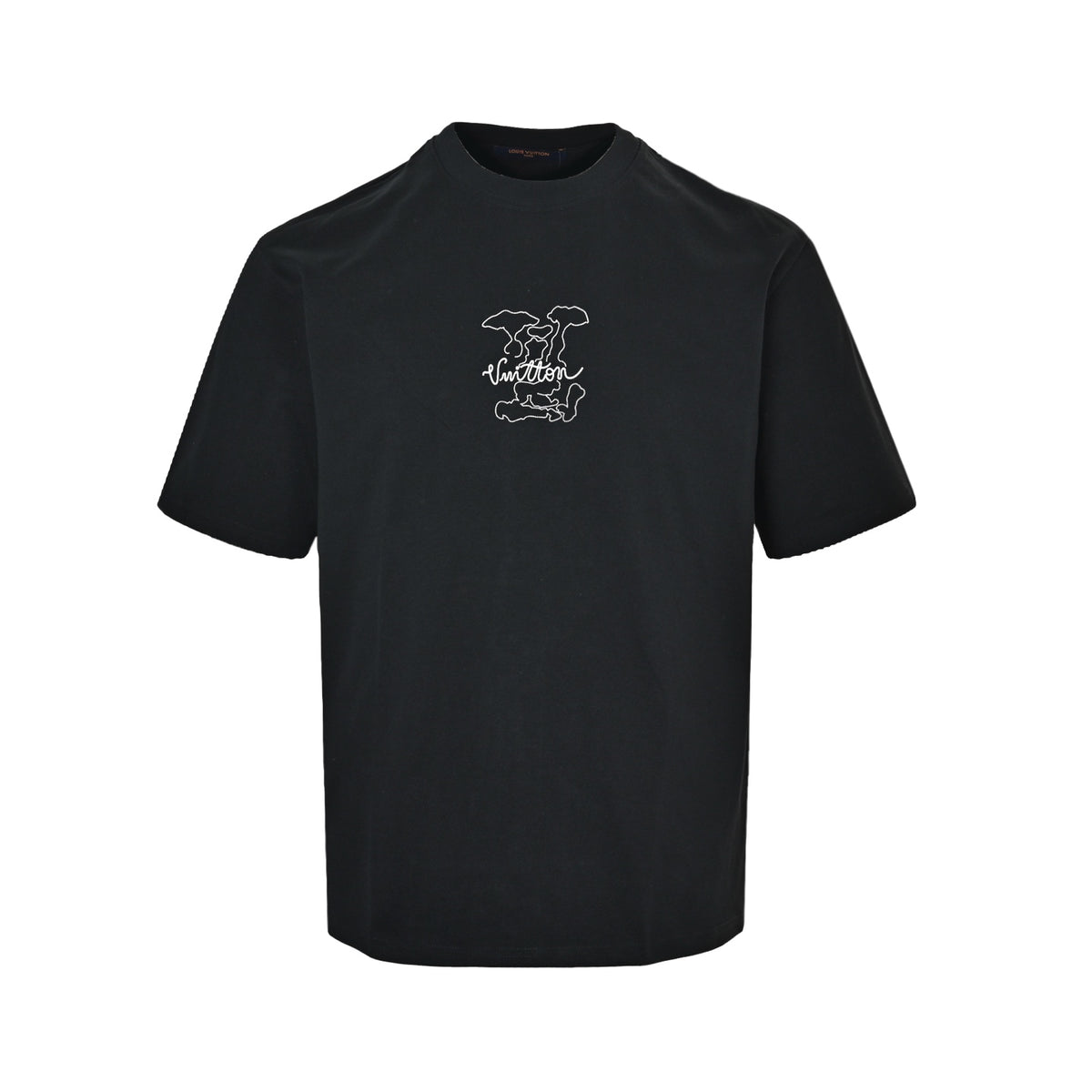 Louis Vuitton dotted cloud letter logo printed short sleeves