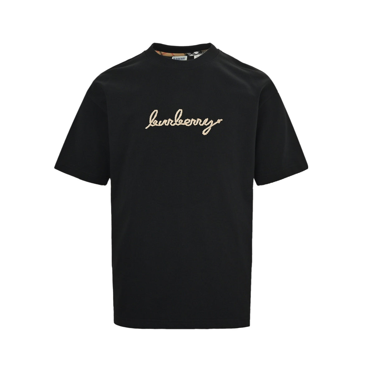 Burberry 25ss signature letters love horse embroidered short sleeves
