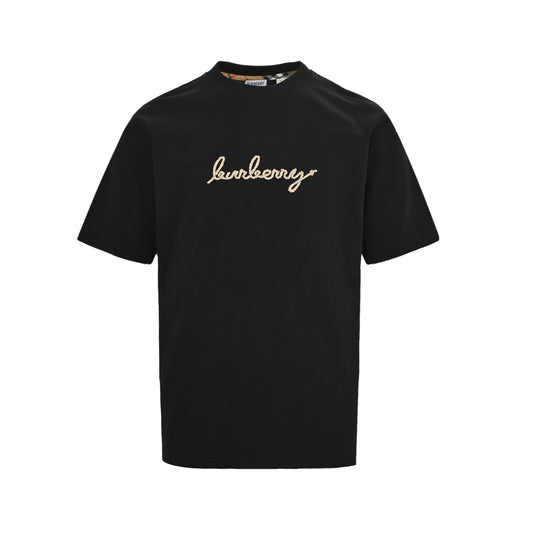 Burberry 25ss signature letters love horse embroidered short sleeves