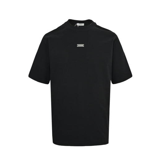 Dior metal badge short sleeves on the chest