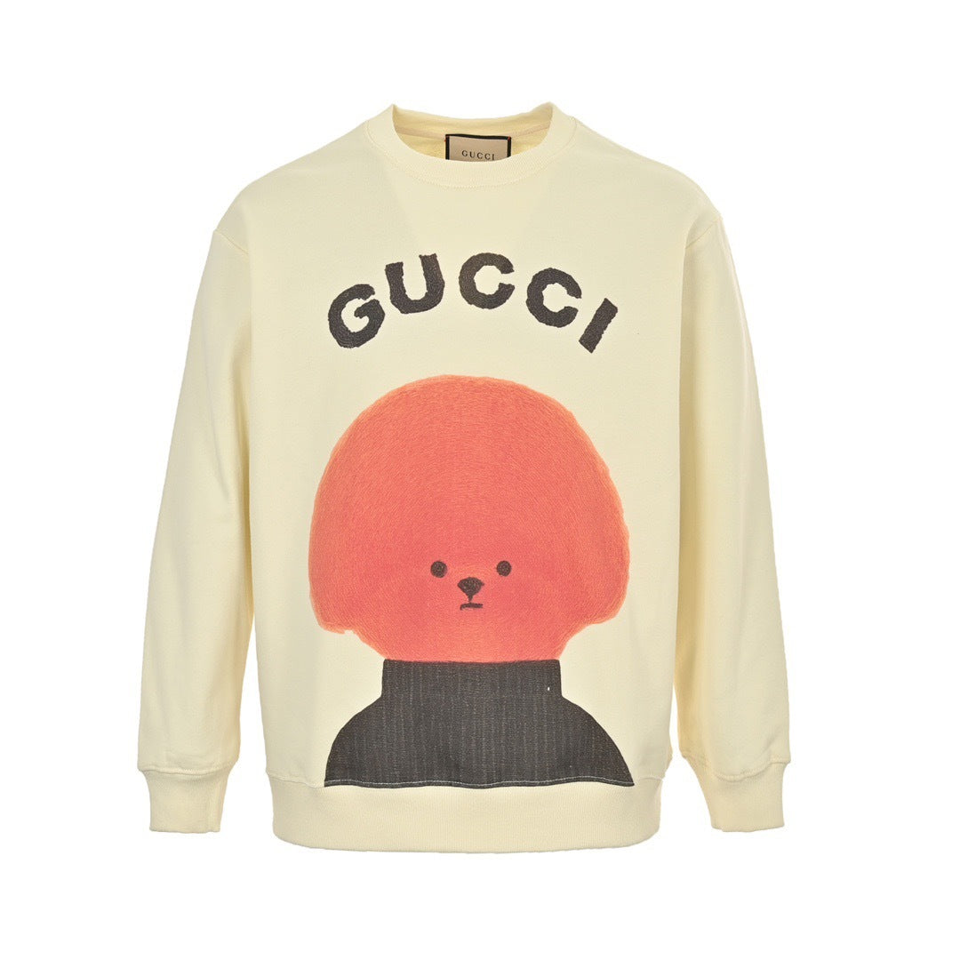 Gucci 24Fw fun cartoon series printed round neck sweatshirt