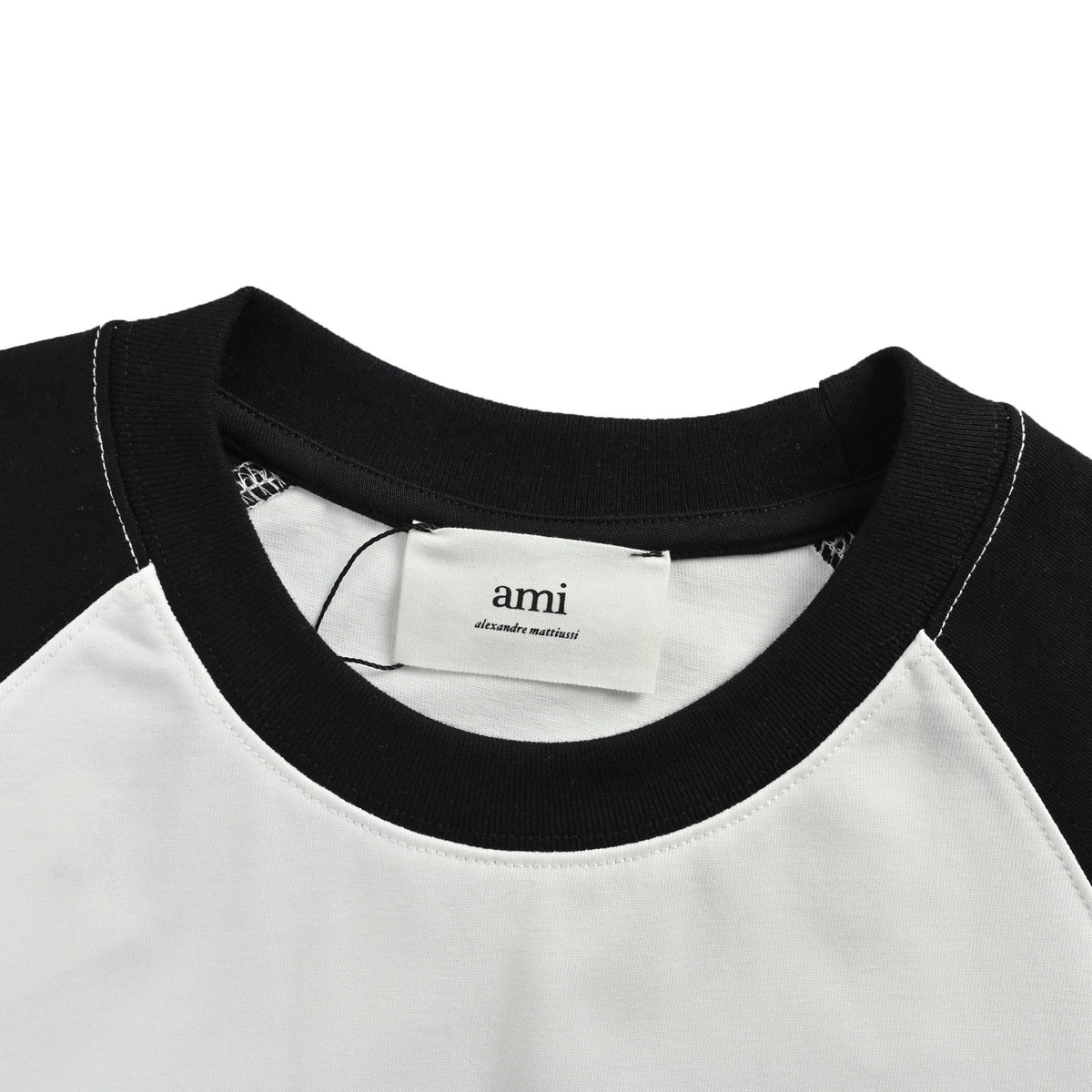 Ami Paris love chapter embroidery patchwork short sleeves