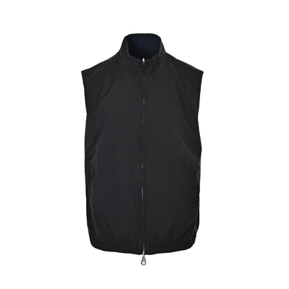 Loro Piana/LP reversible zippered wool nylon vest