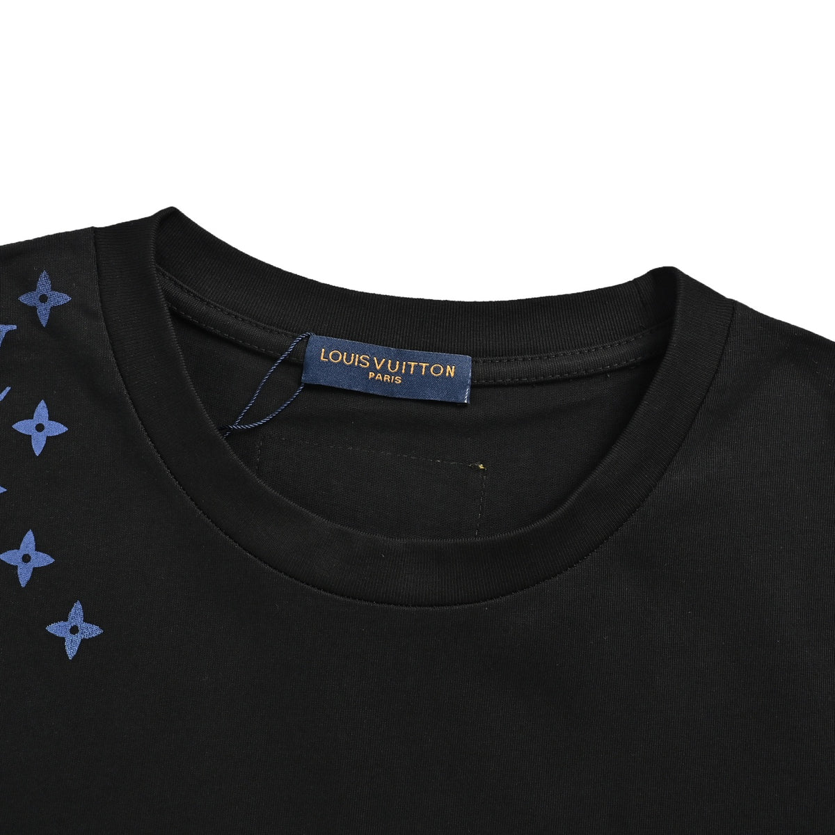 Louis Vuitton LV gradient embroidery inverted short sleeves