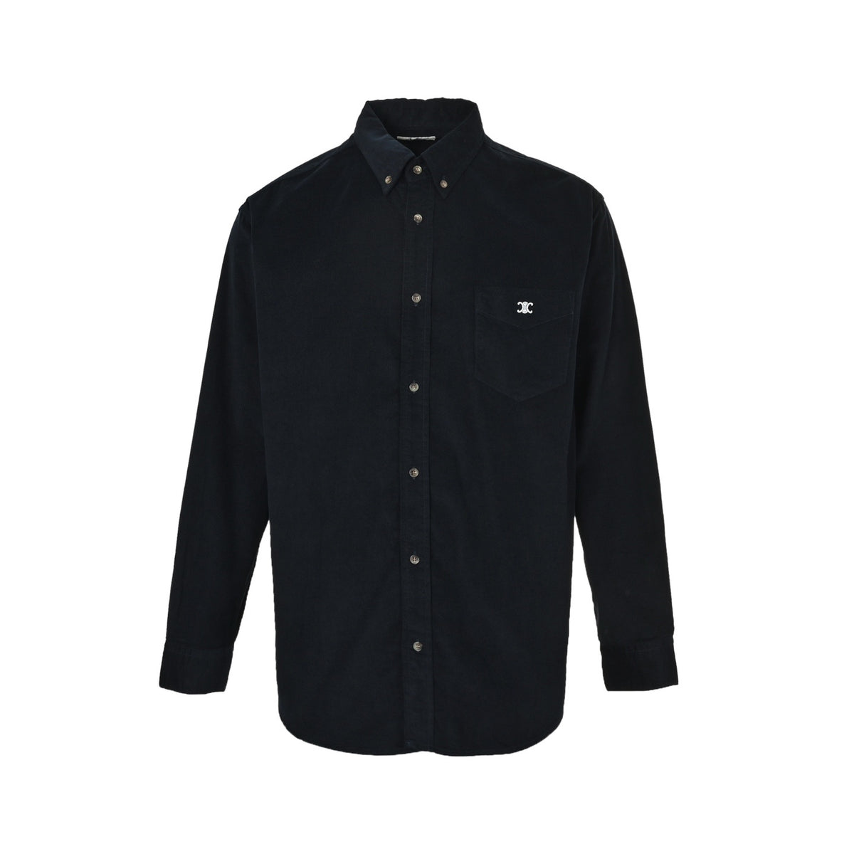 Celine Arc de Triomphe embroidered pocket shirt