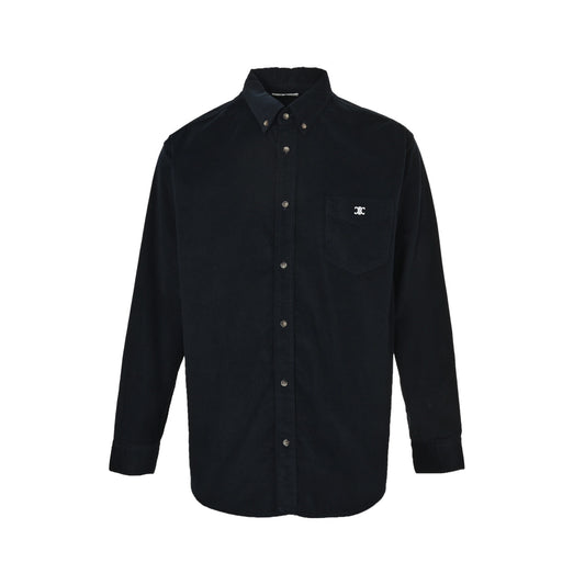 Celine Arc de Triomphe embroidered pocket shirt