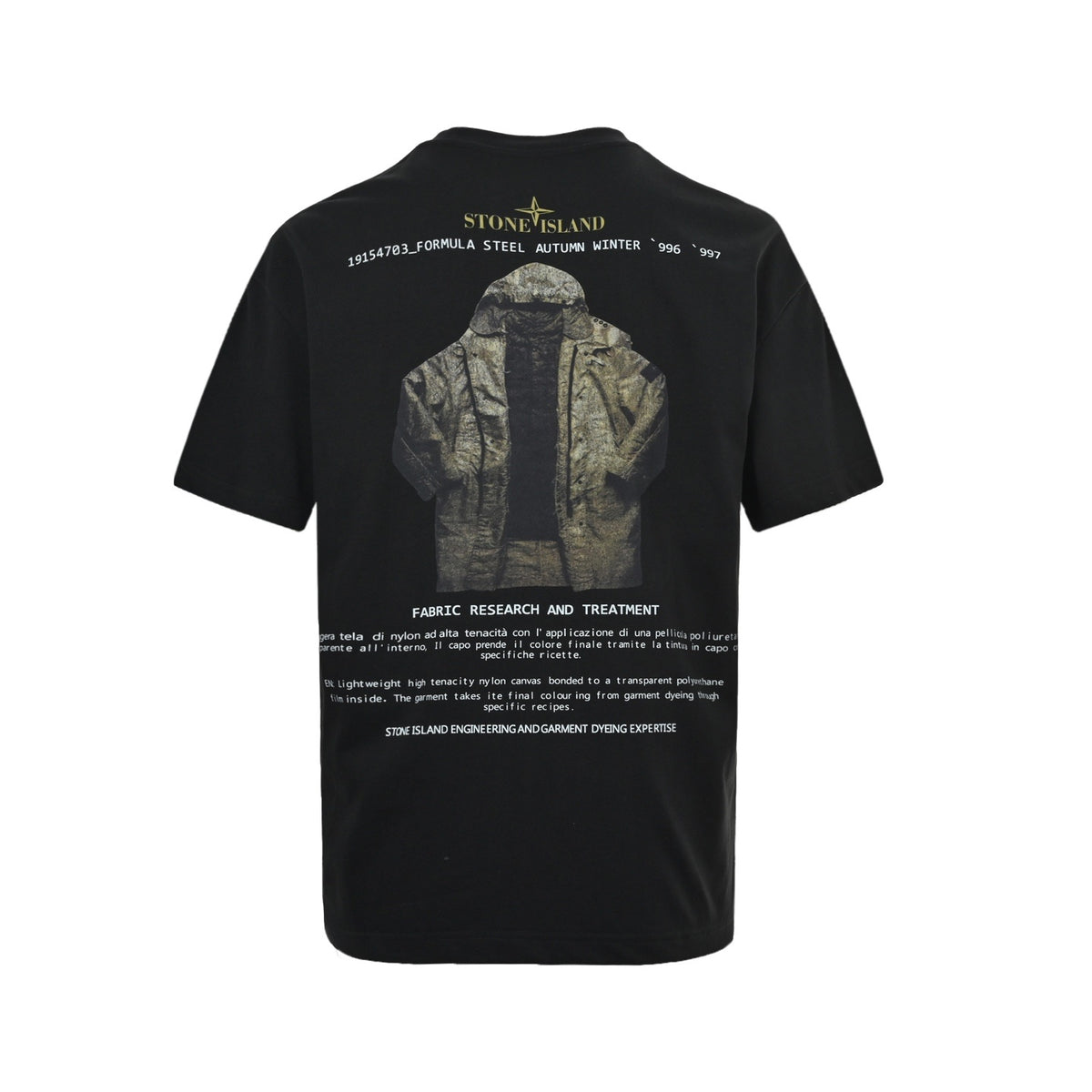 Stone Island Archivio archive jacket printed short sleeves
