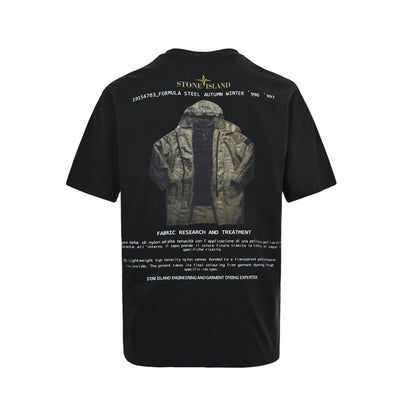 Stone Island Archivio archive jacket printed short sleeves