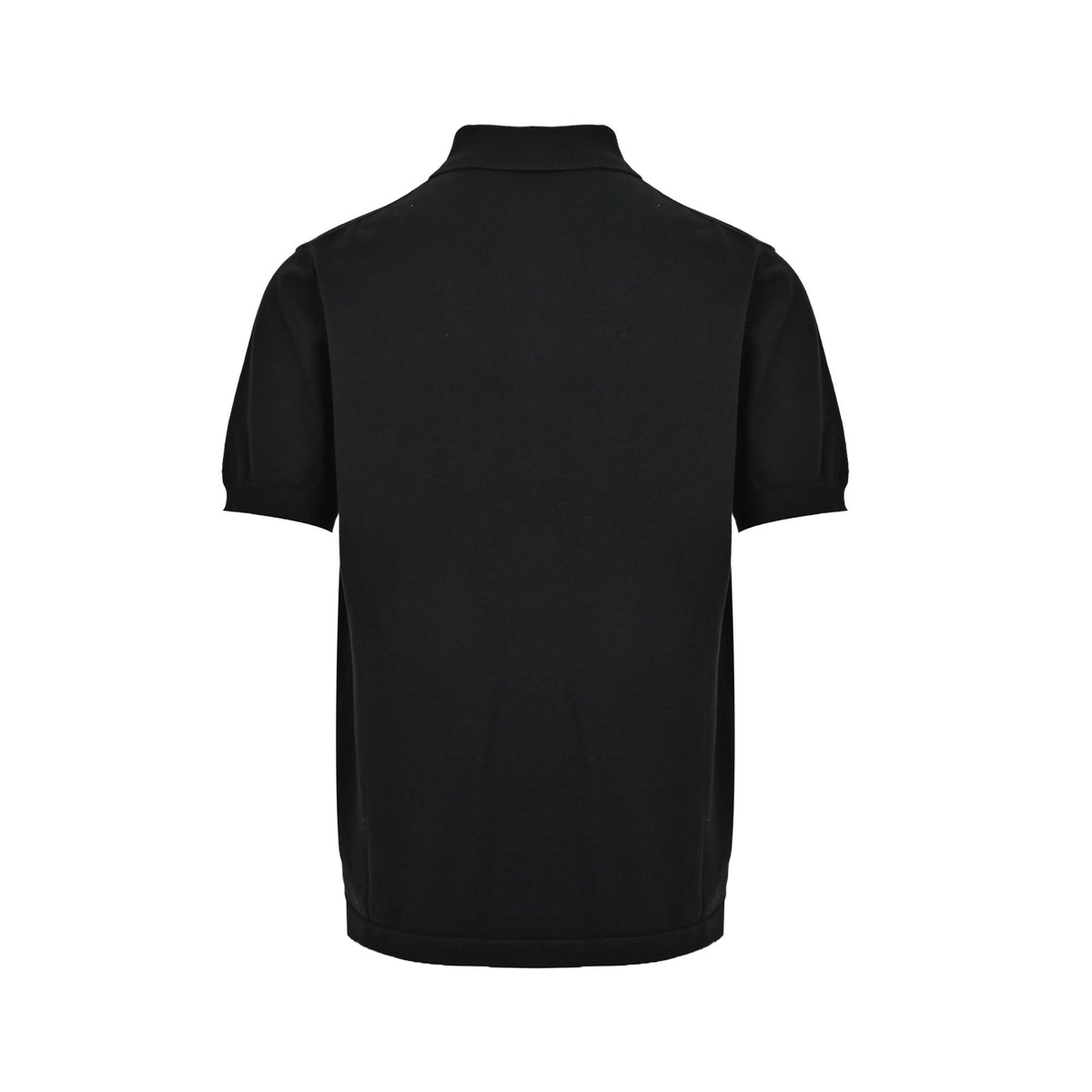 Louis Vuitton leather knitted button polo Polo short