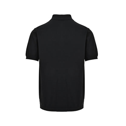 Louis Vuitton leather knitted button polo Polo short