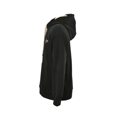Louis Vuitton 25Fw hooded sweatshirt with embroidered letter logo on the front and back