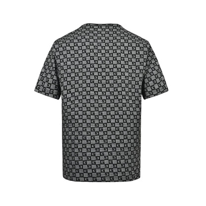 GIVENCHY 26ss all-over presbyopia jacquard short sleeves