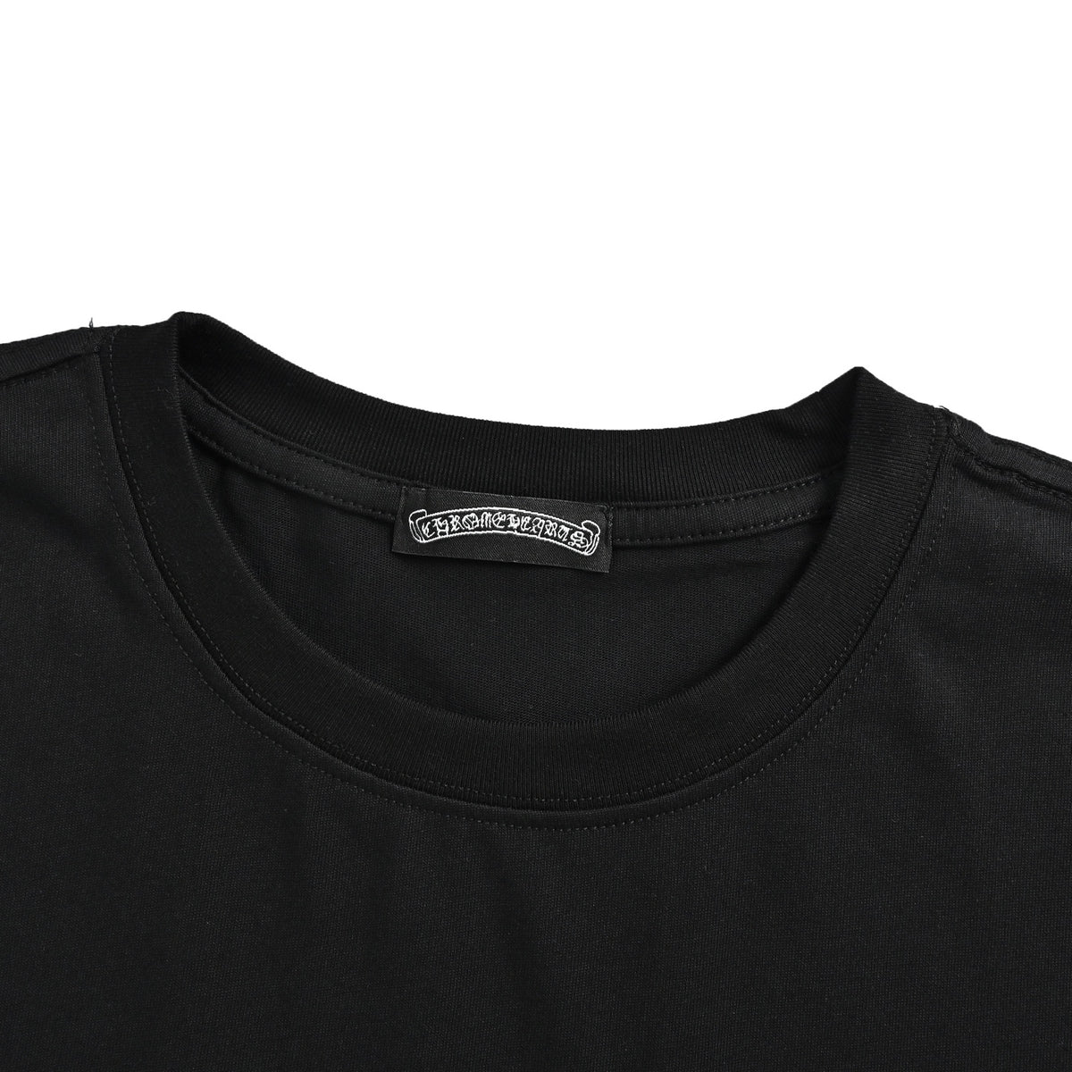 Chrome Hearts leather cross short sleeves