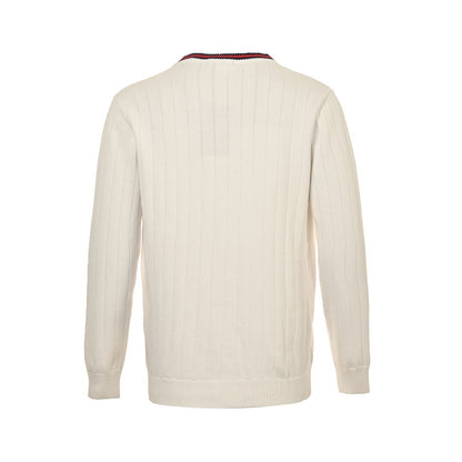 Gucci 24Fw signature letter embroidered cardigan sweater