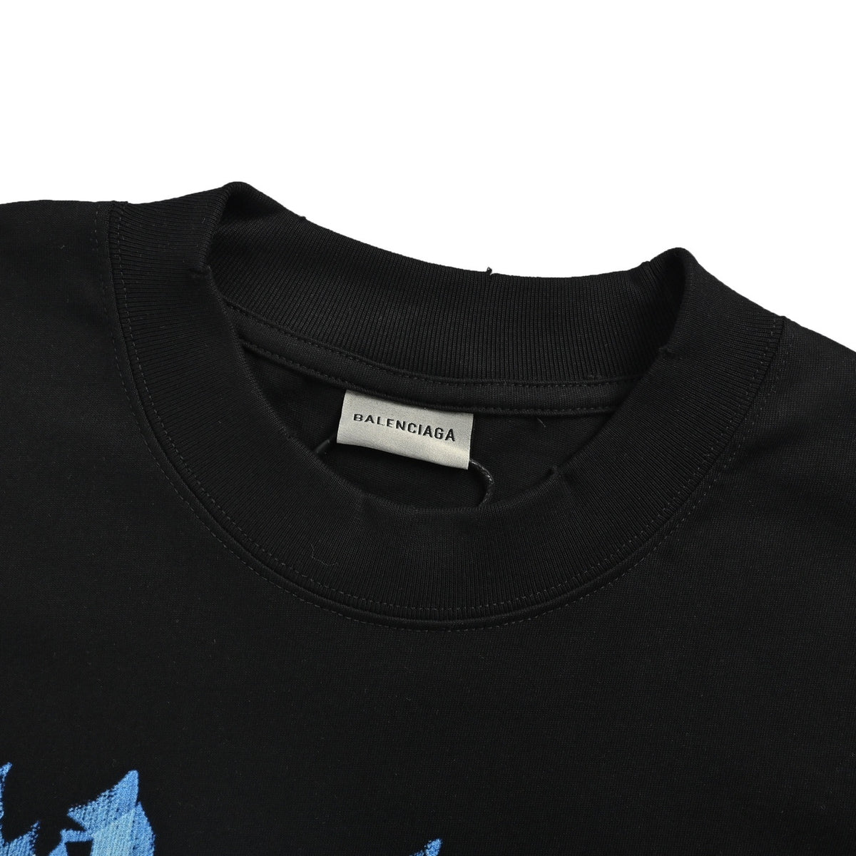 Balenciaga/Balanciaga Tower printed washed short-sleeves