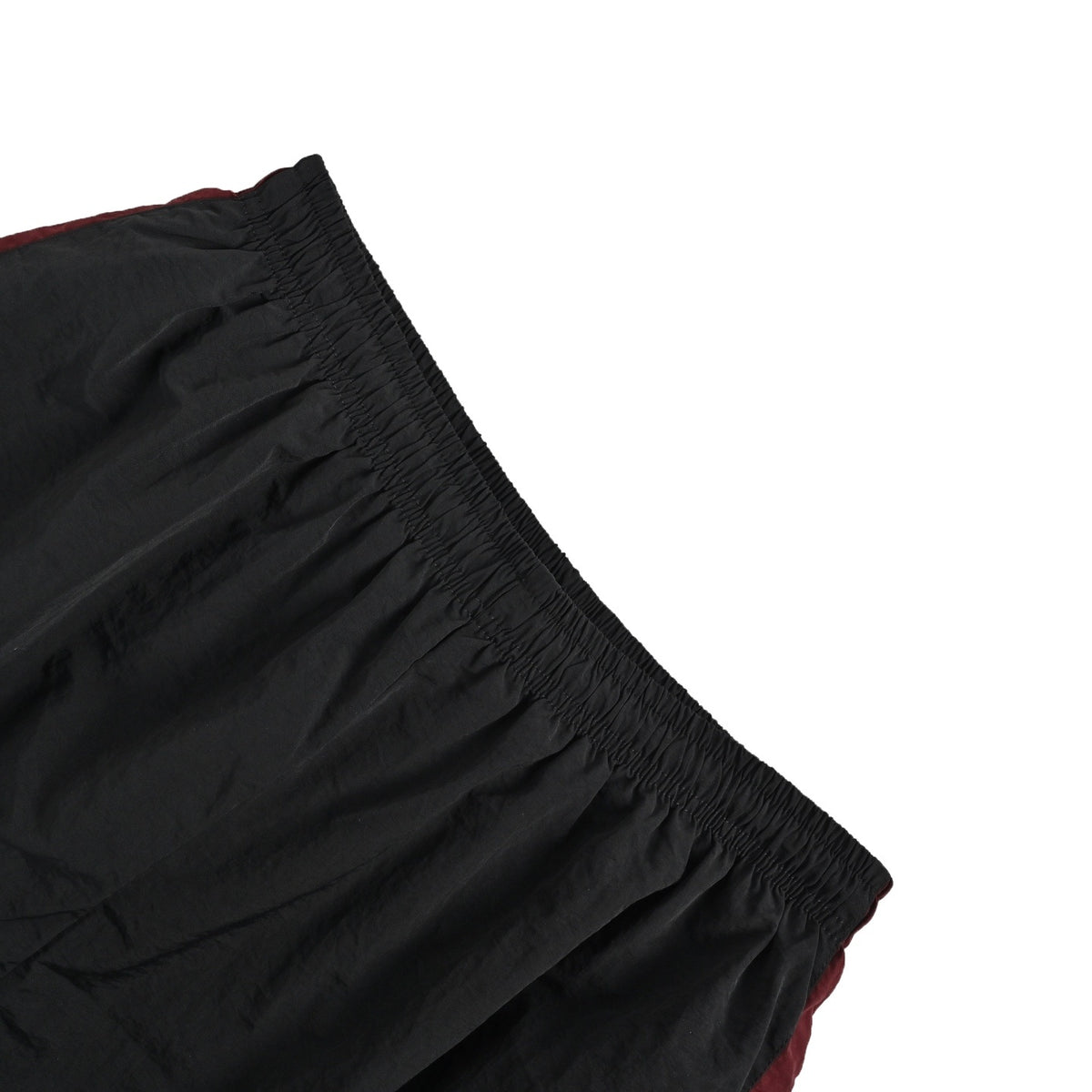 Balenciaga 3M black and red stitching embroidered sports trousers