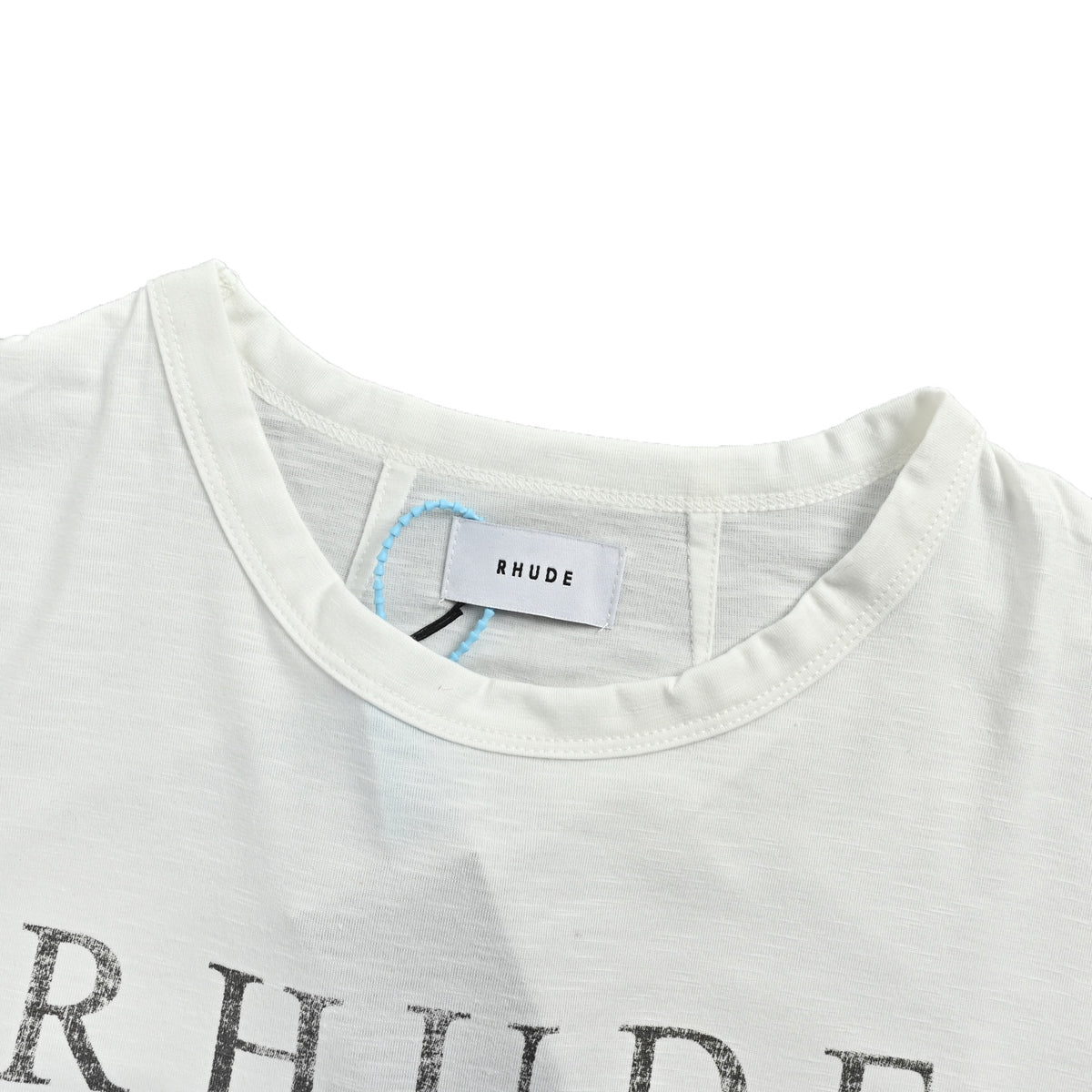 RHUDE Marlboro retro USA flag logo printed short sleeves