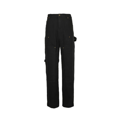 Louis Vuitton presbyopic embossed washed jeans