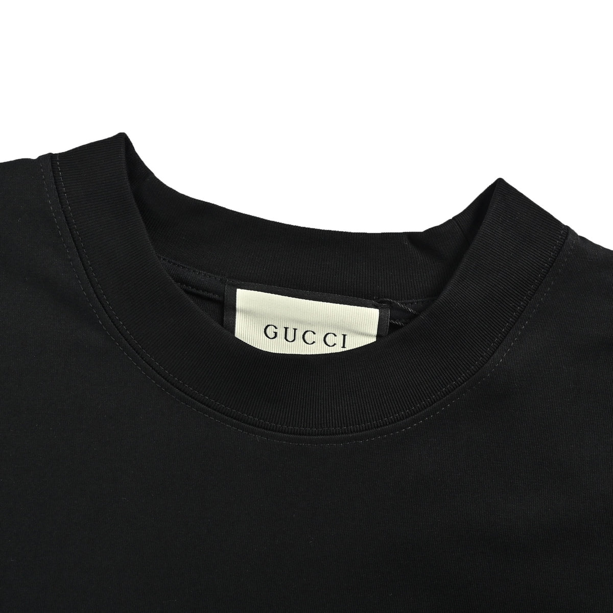 Gucci Year of the Horse limited edition contrasting double G embroidered round neck short sleeves