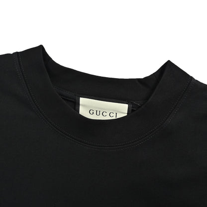 Gucci Year of the Horse limited edition contrasting double G embroidered round neck short sleeves