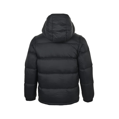 Moncler/Mask CYCLONE large logo sleeves detachable hooded down jacket