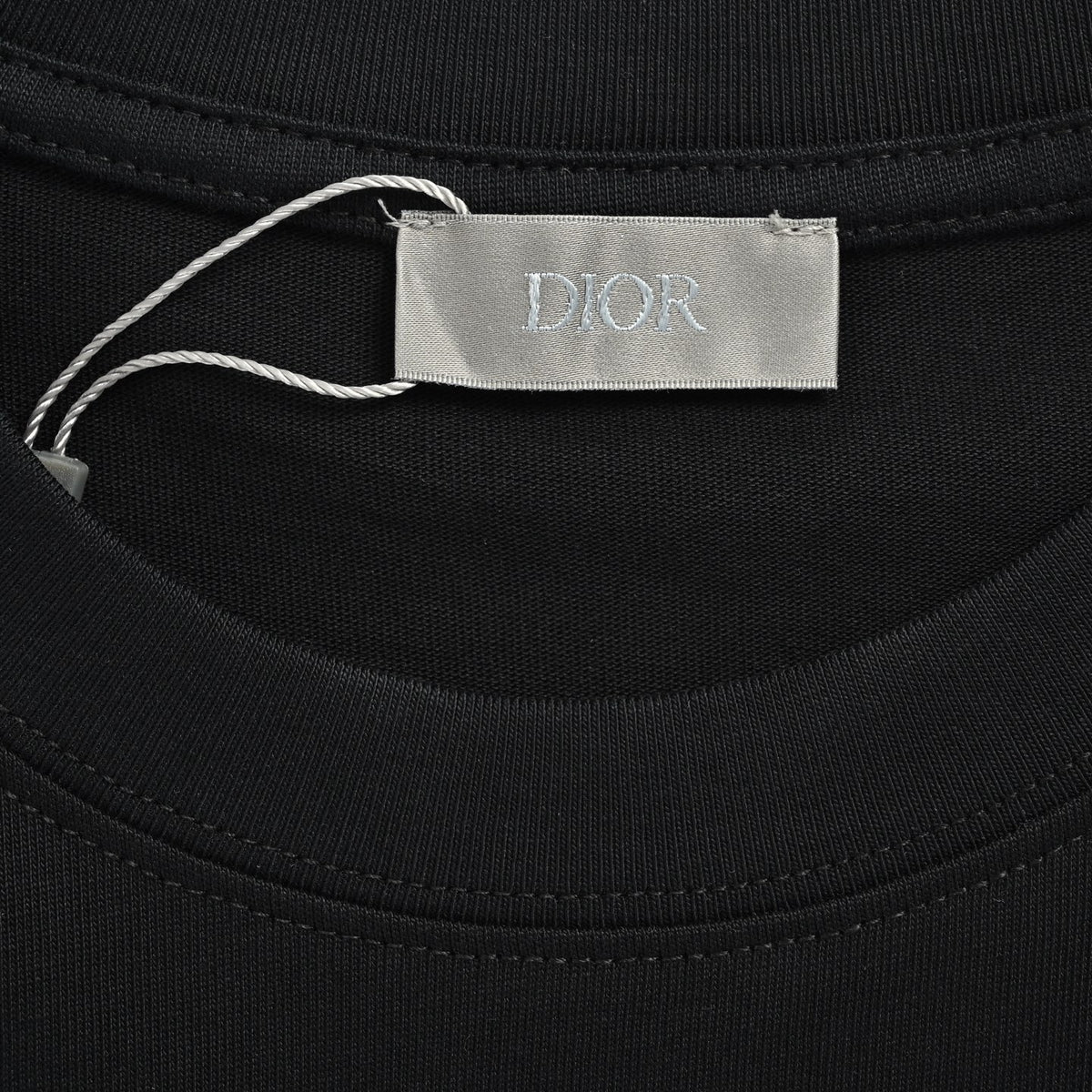 Dior plush letter logo short sleeves