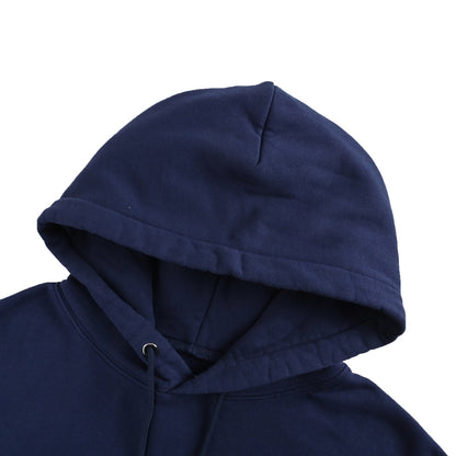 GALLERY DEPT blue and purple English letter graffiti painted hooded sweatshirt