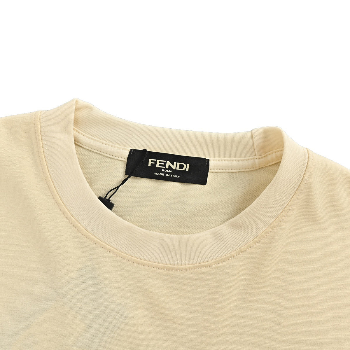 Fendi 25ss FF embroidered logo short sleeves