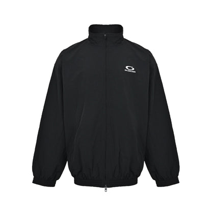 Balenciaga/Balanciaga half-circle letter embroidered sports suit jacket