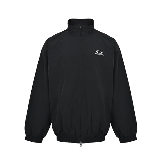 Balenciaga/Balanciaga half-circle letter embroidered sports suit jacket