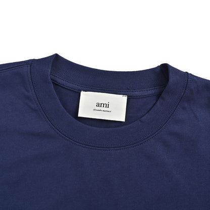 Ami Paris crochet monogram embroidered short sleeves