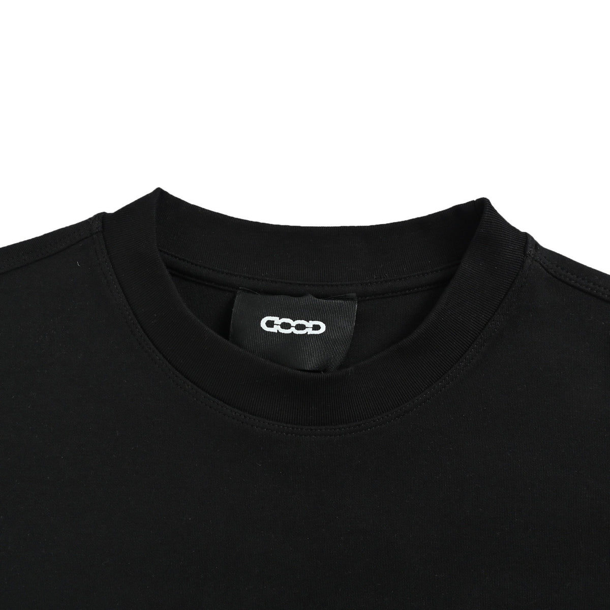GOOD BRAND three-dimensional small flower embroidery long-sleeved T-shirt