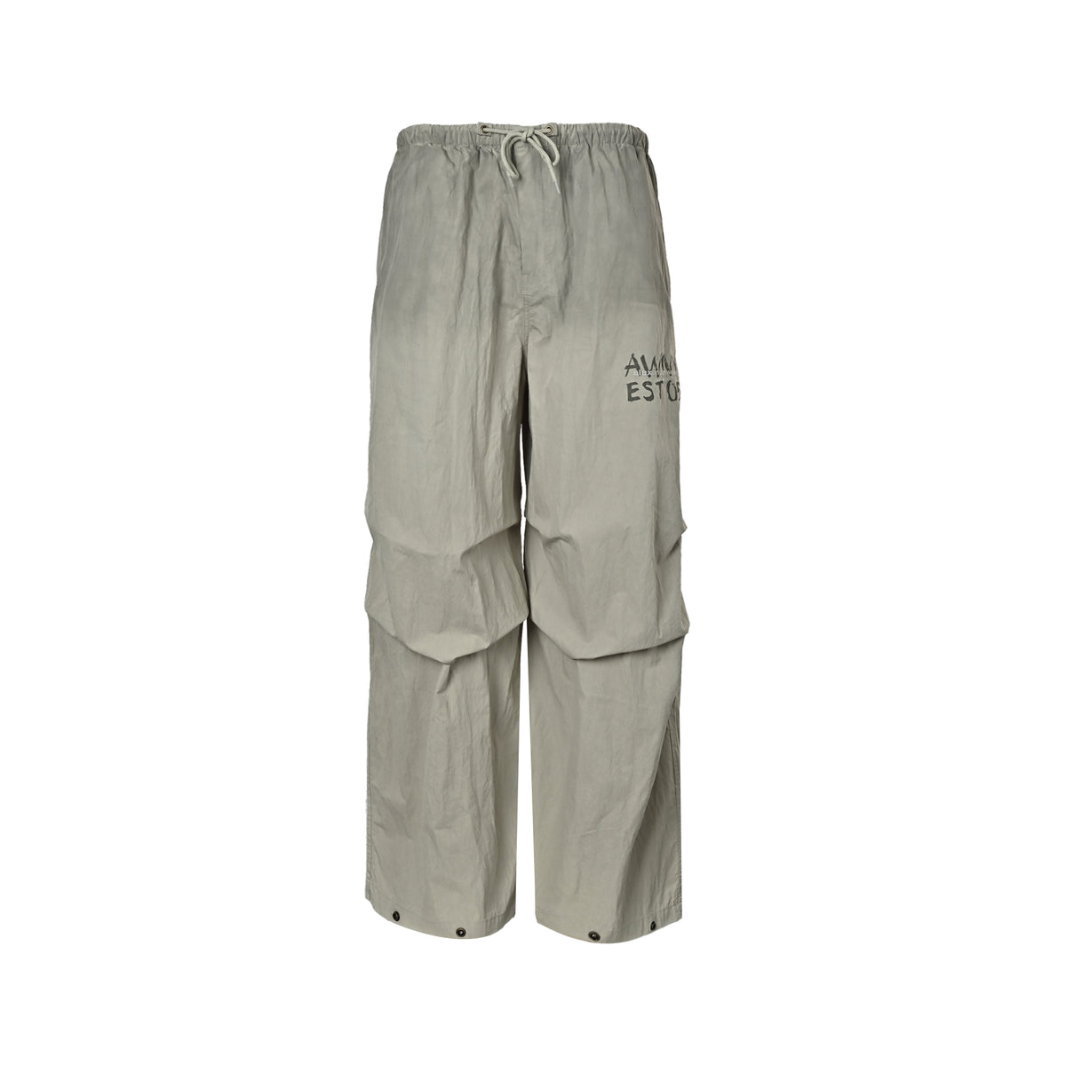 Alexander Wang embroidered printed washed color overalls