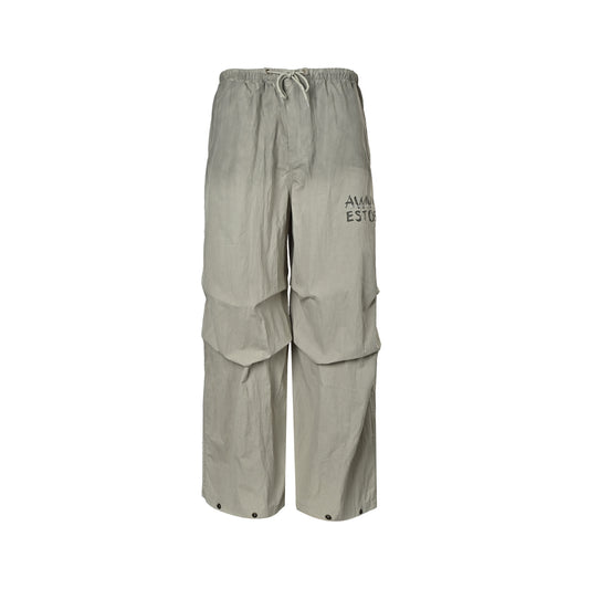 Alexander Wang embroidered printed washed color overalls
