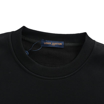 Louis Vuitton 25Fw cuff 1878 round neck sweatshirt
