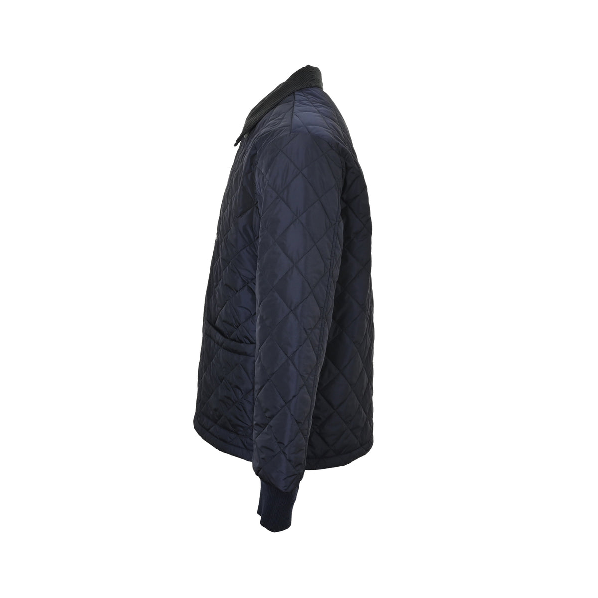 Prada rhombus corduroy collar cotton jacket