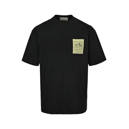 Ami Paris label print short sleeves