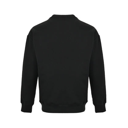 Dior 23Fw gradient floral letter embroidered round neck sweatshirt