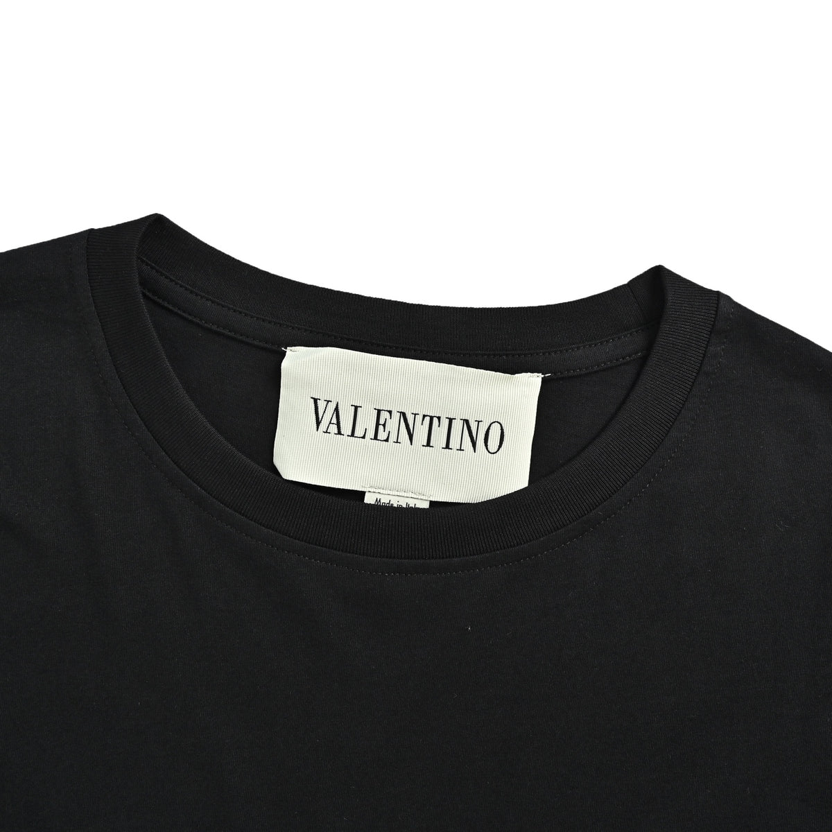 VALENTINO embroidered logo short sleeves