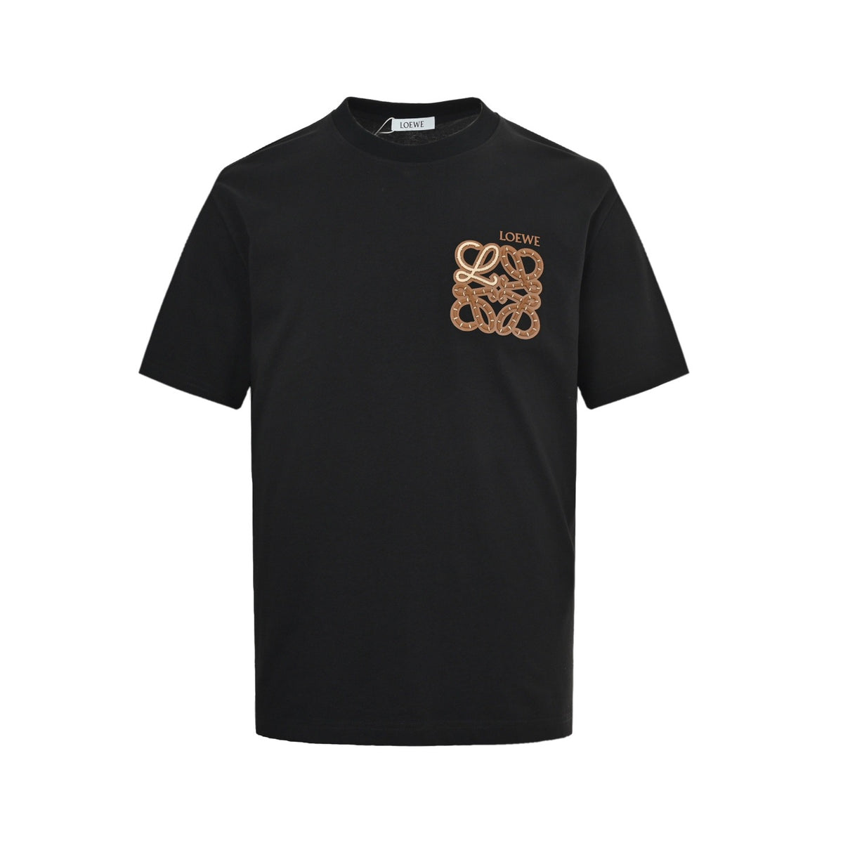 Loewe/Luo Yiwei 26ss chest logo printed short sleeves