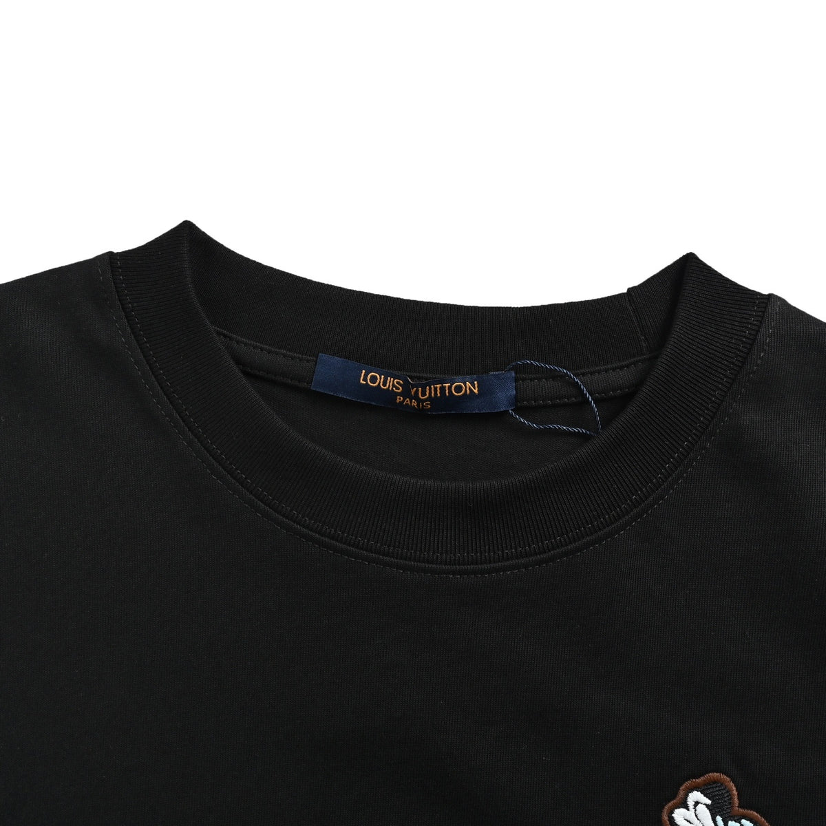 Louis Vuitton floral embroidered short sleeves