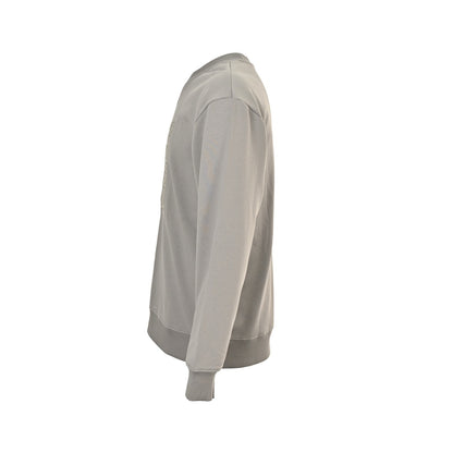 Loewe/Luo Yiwei 25Fw embroidered logo logo round neck sweatshirt