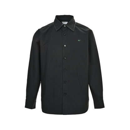 BOTTEGA VENETA BV small label woven leather collar jacket
