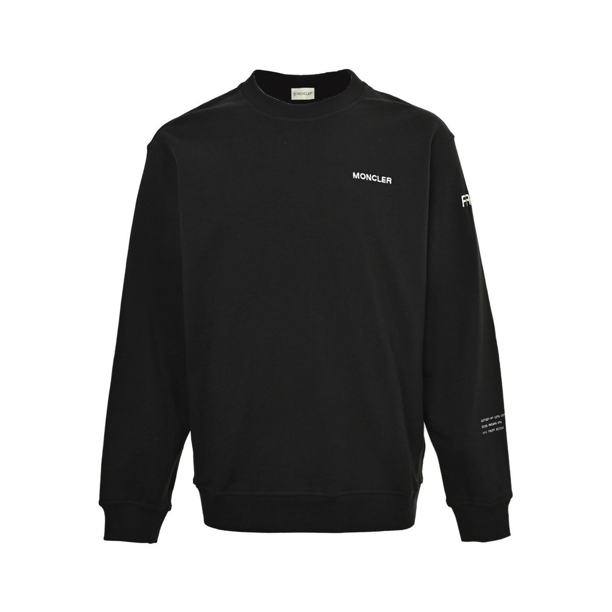 Moncler/Mask 25Fw Hiroshi Fujiwara Ring Printed Round Neck Sweatshirt