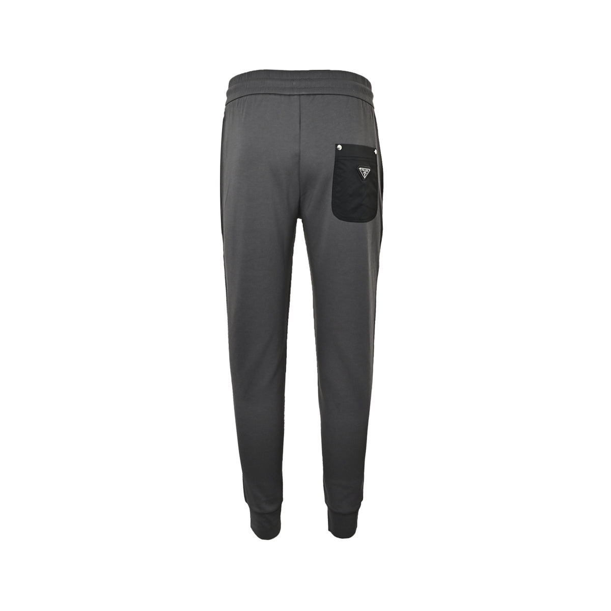 Prada 25ss back pocket flap red stripe trousers