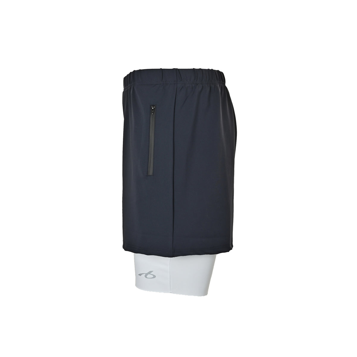 Balenciaga reflective 6B fake two-piece spliced ​​shorts