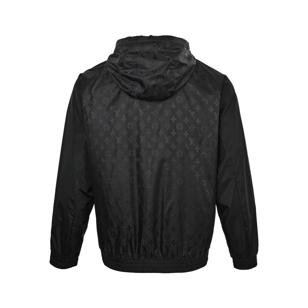 LouisVuitton/Louis Vuitton old flower all-over printed sleeves patchwork hooded thin coat