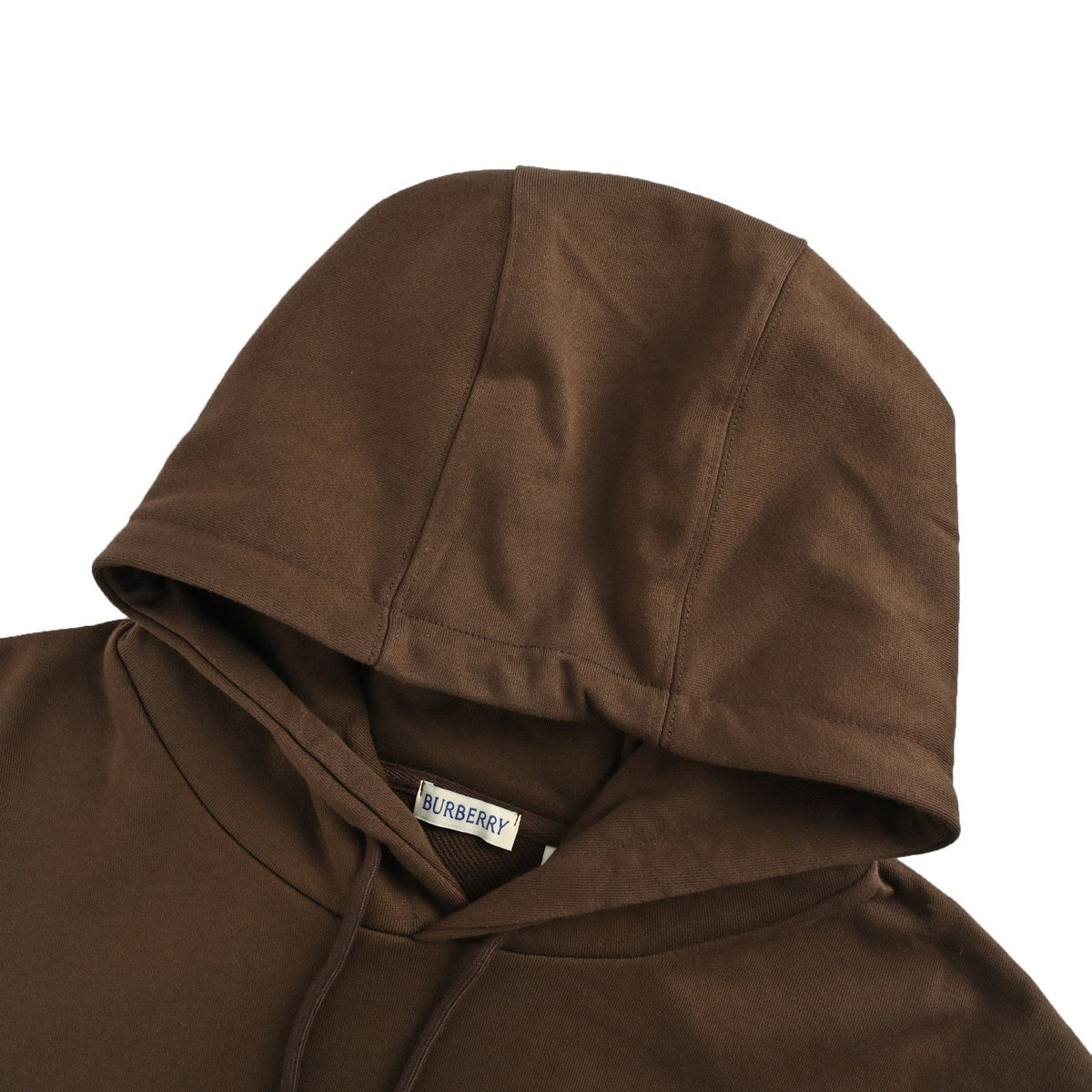 Burberry 25Fw chest letter print hooded sweatshirt