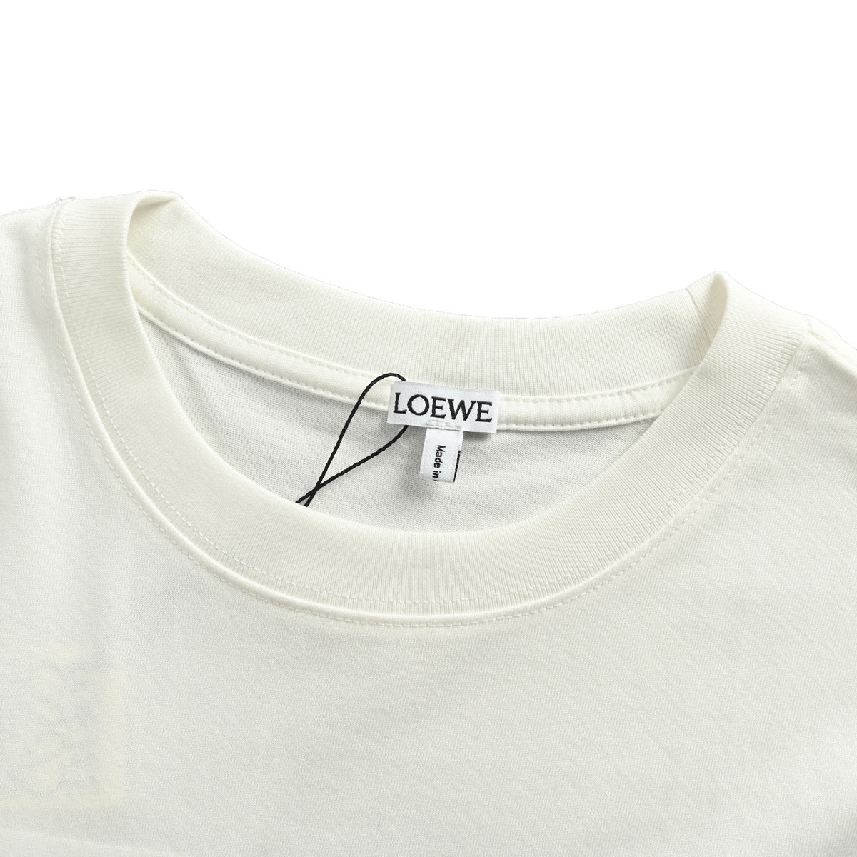 Loewe/Luo Yiwei 25ss embroidered logo logo short sleeves