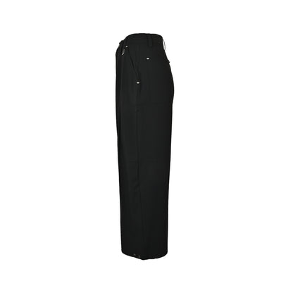 TEAM WANG square button casual trousers